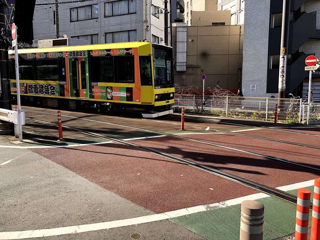 都電荒川線に踏切なし