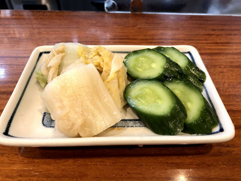大塚の「伊勢元」のお新香