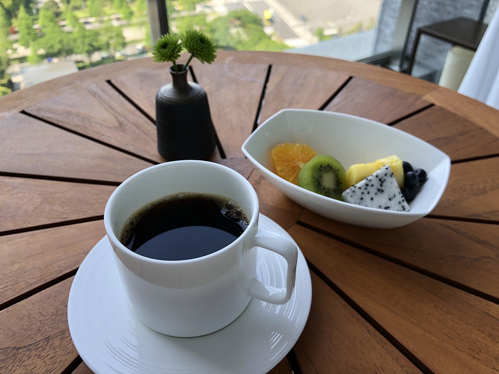パレスホテル東京のインルームダイニングの和朝食4