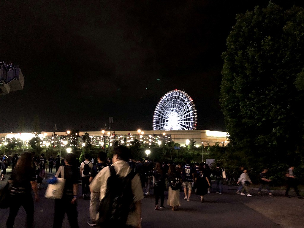 試合後のパナスタ1