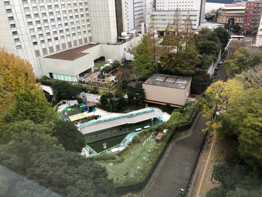 ザ・プリンス さくらタワー東京のサウスサイド デラックスツインからの眺め2