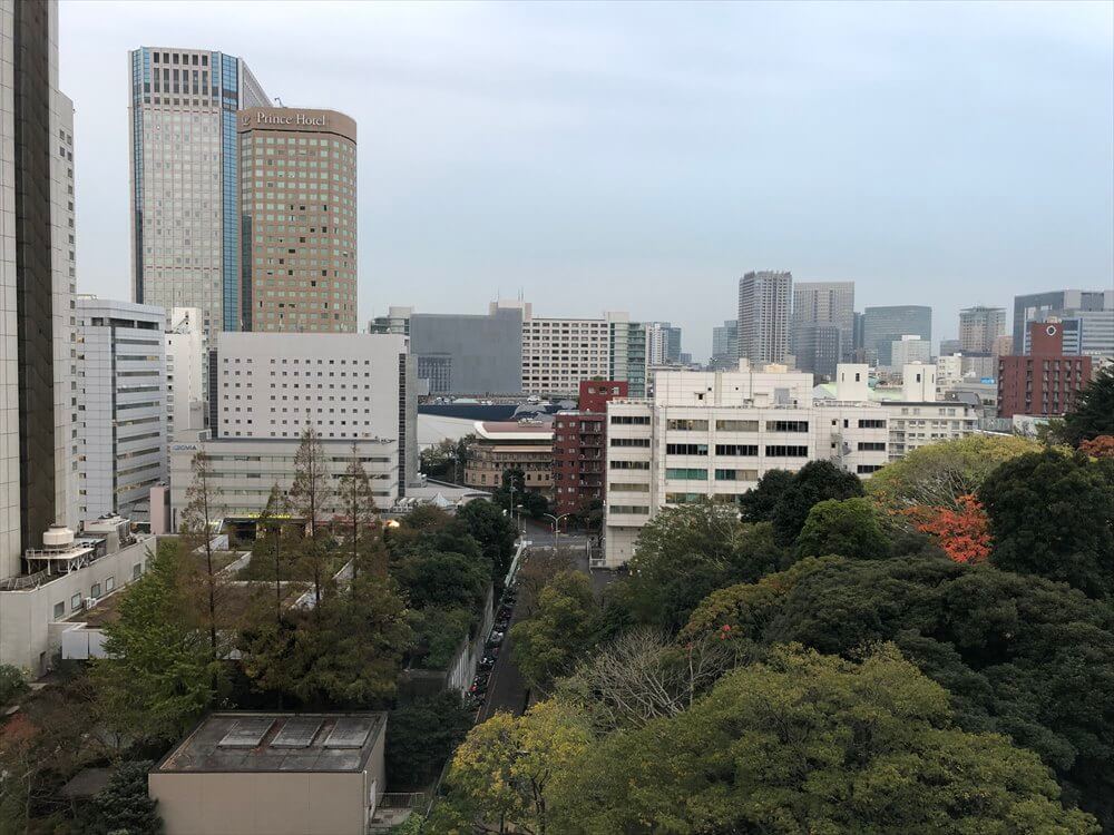 ザ・プリンス さくらタワー東京のサウスサイド デラックスツインからの眺め1