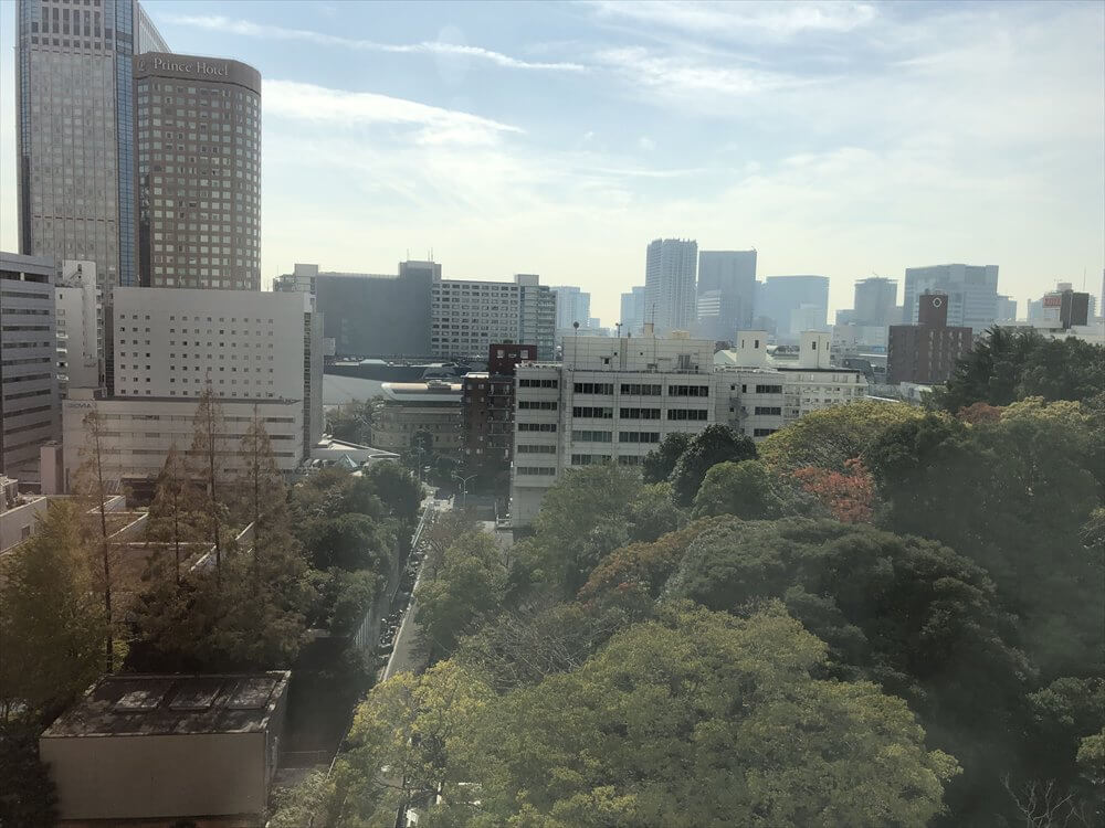 ザ・プリンス さくらタワー東京からの眺め（朝）