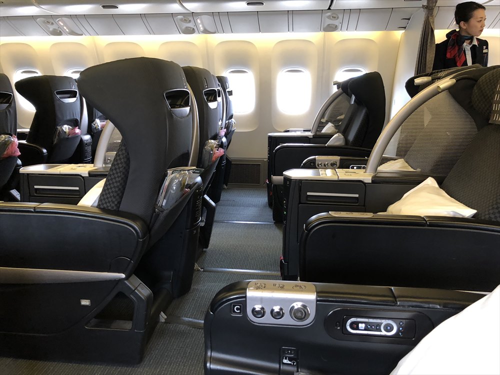 JAL SKY RECLYNERの座席3