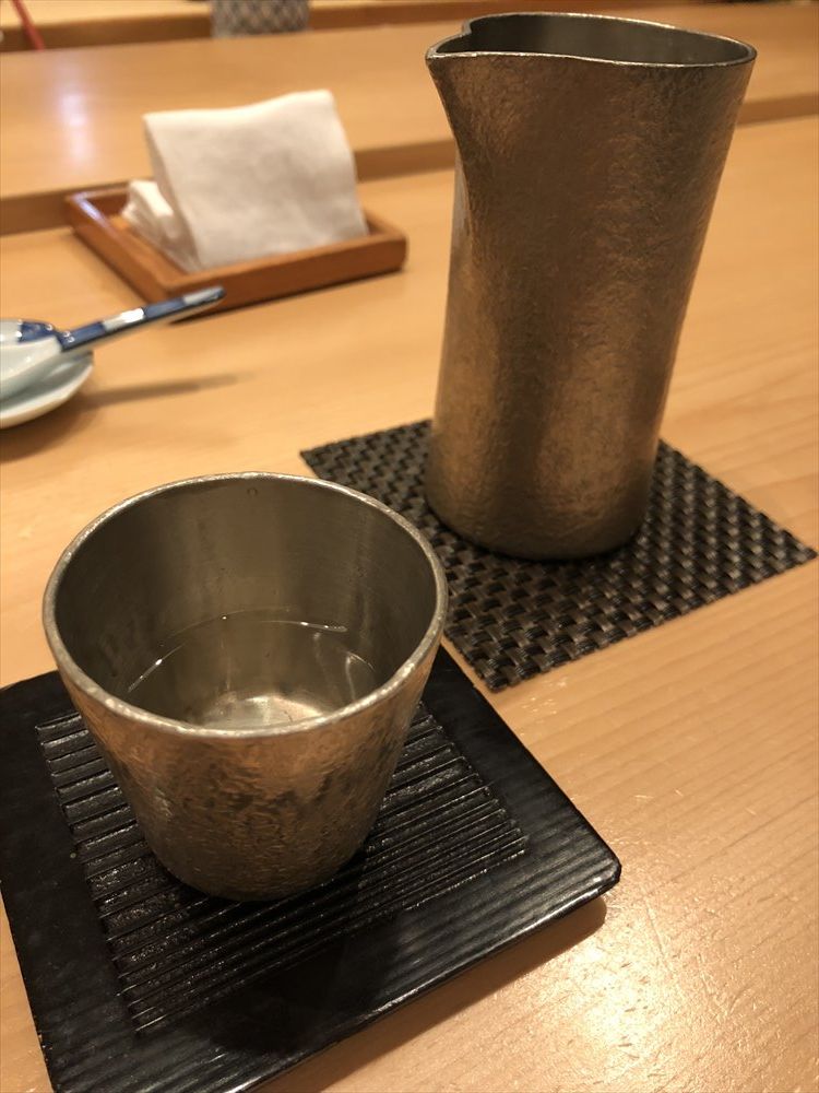 ウェスティン朝鮮ソウルのSUSHI CHOの日本酒
