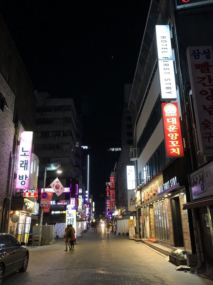 ウェスティン朝鮮ソウル近くの飲み屋街2