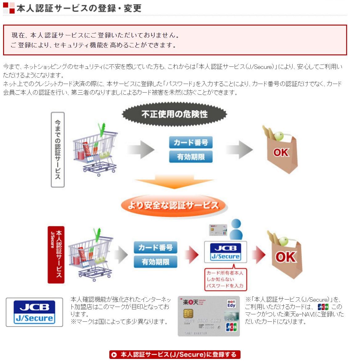 本人認証サービスの説明