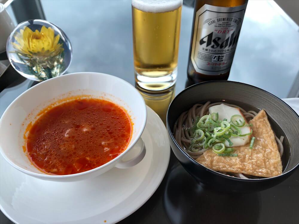 リッツカールトン大阪のクラブラウンジの昼飯3