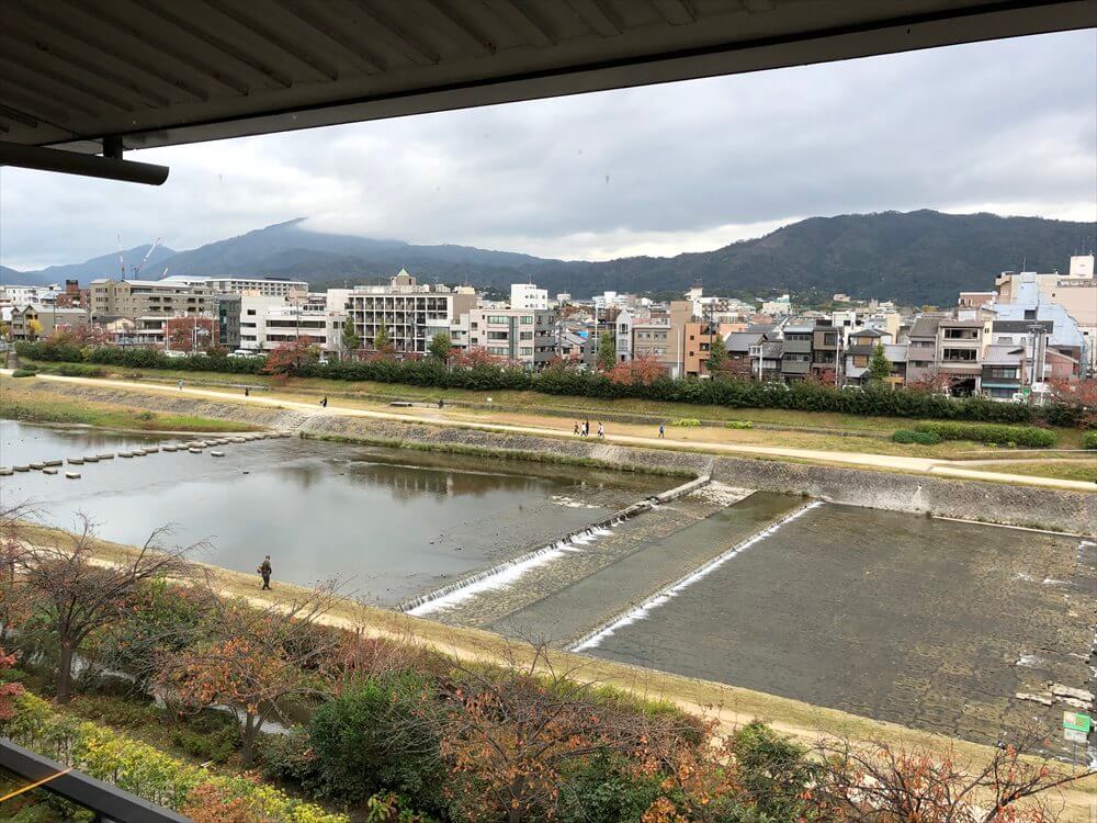 リッツカールトン京都からの眺め（朝）