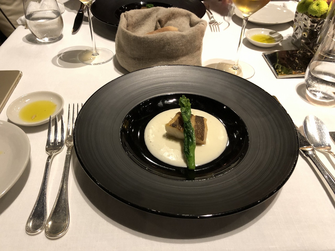 リッツカールトン沖縄のちゅらぬうじの魚料理1
