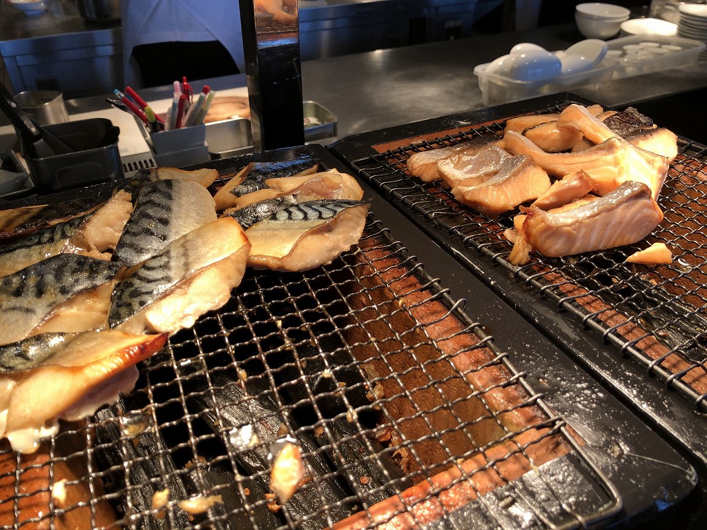 リッツカールトン東京のビュッフェ形式の朝食3