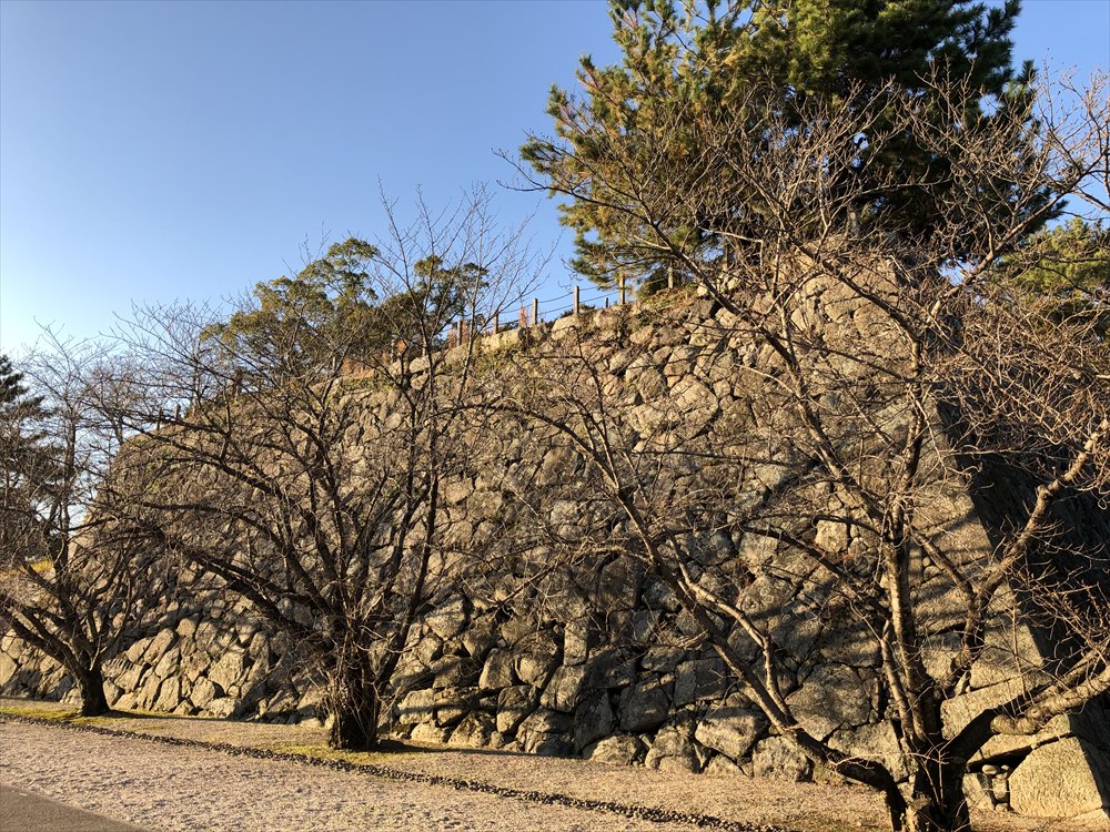 佐賀城の天守台