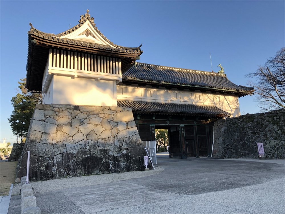 佐賀城の鯱の門2