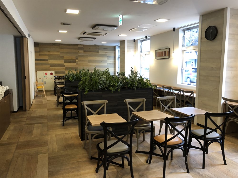 コンフォートホテル佐賀1階の朝食会場