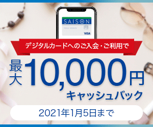 セゾンカードインターナショナル入会バナー