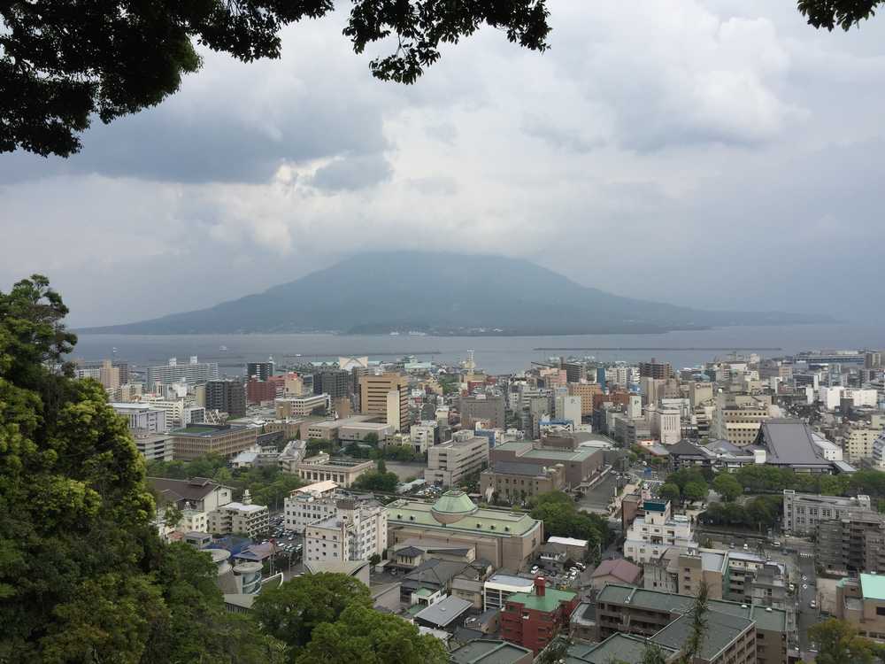 2015年4月16日の桜島画像