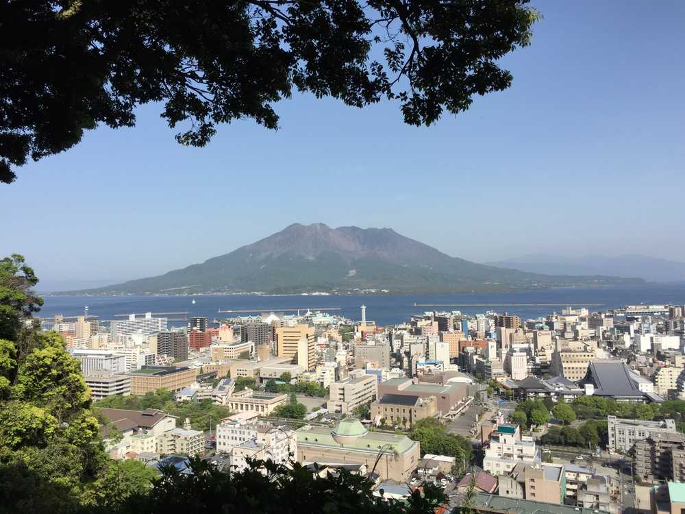 2015年4月17日の桜島画像