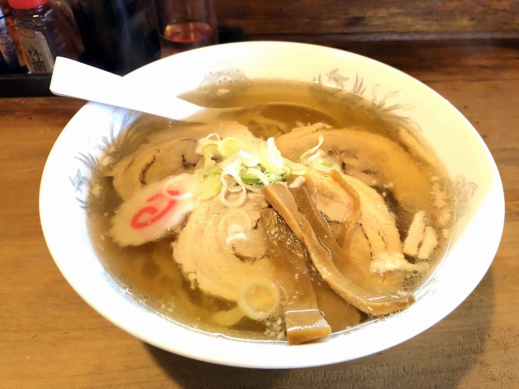 佐野屋のチャーシュー麺1