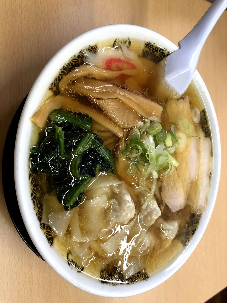 麺屋ようすけ　佐野新都心店のワンタン麺1