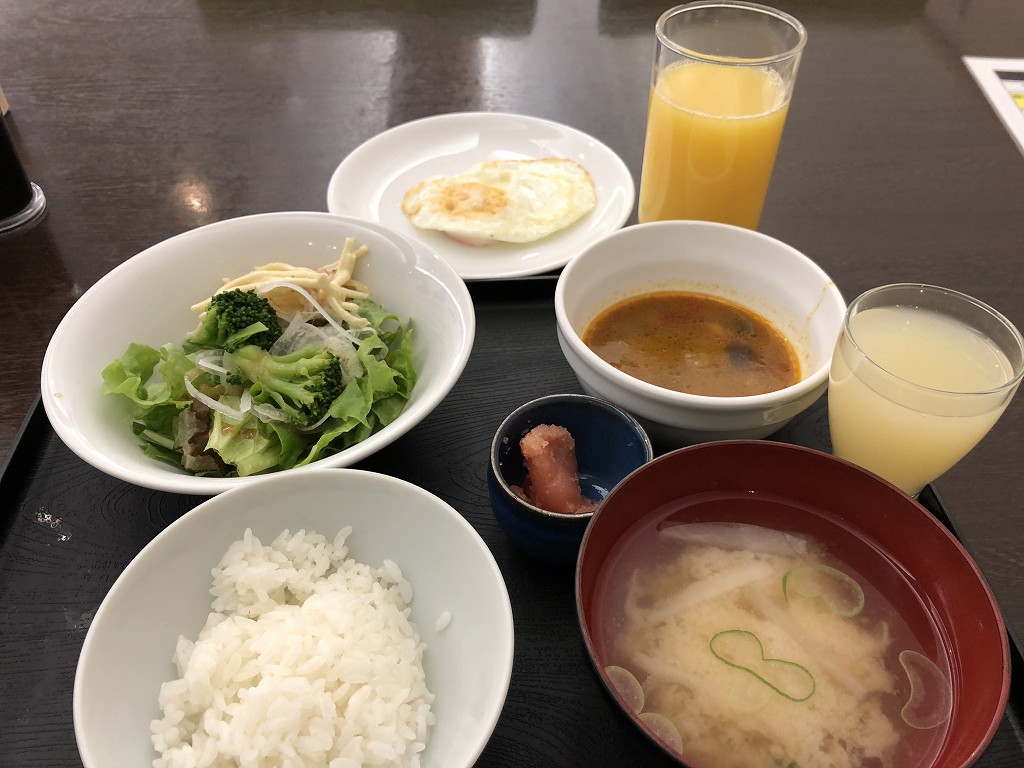 ANAホリデイ・イン札幌すすきのの朝食（2日目）