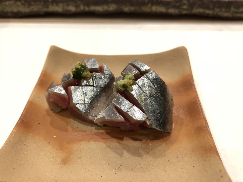 札幌の鮨 西光の秋刀魚