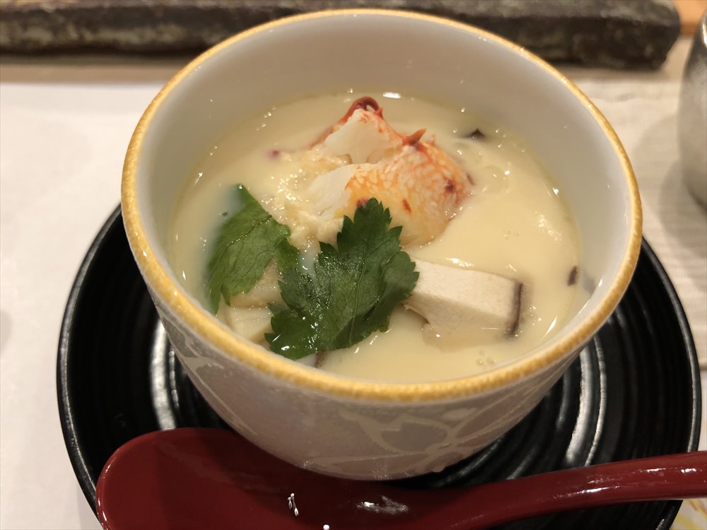 札幌の鮨 西光の茶碗蒸し