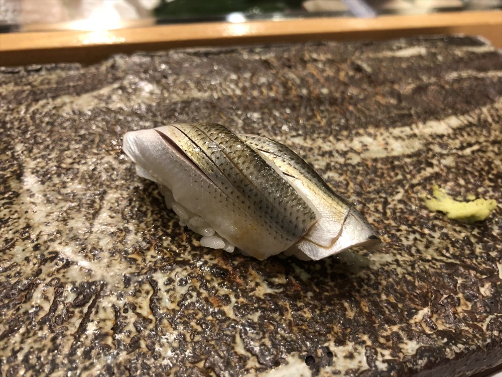 札幌の鮨 西光のコハダ