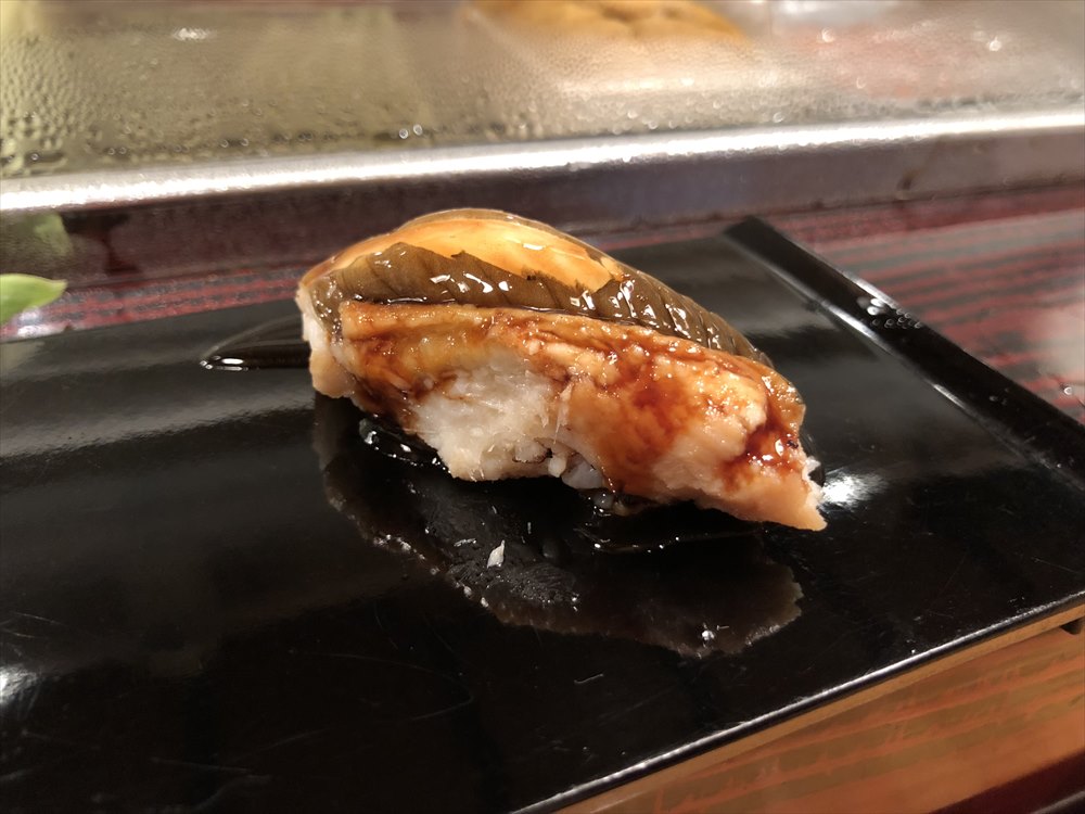 仙台 文化横丁の新富寿司の穴子