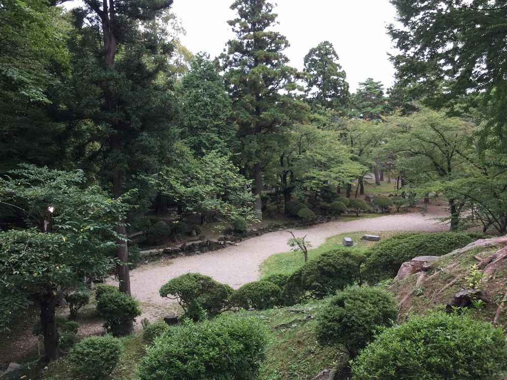久保田城の土塁1