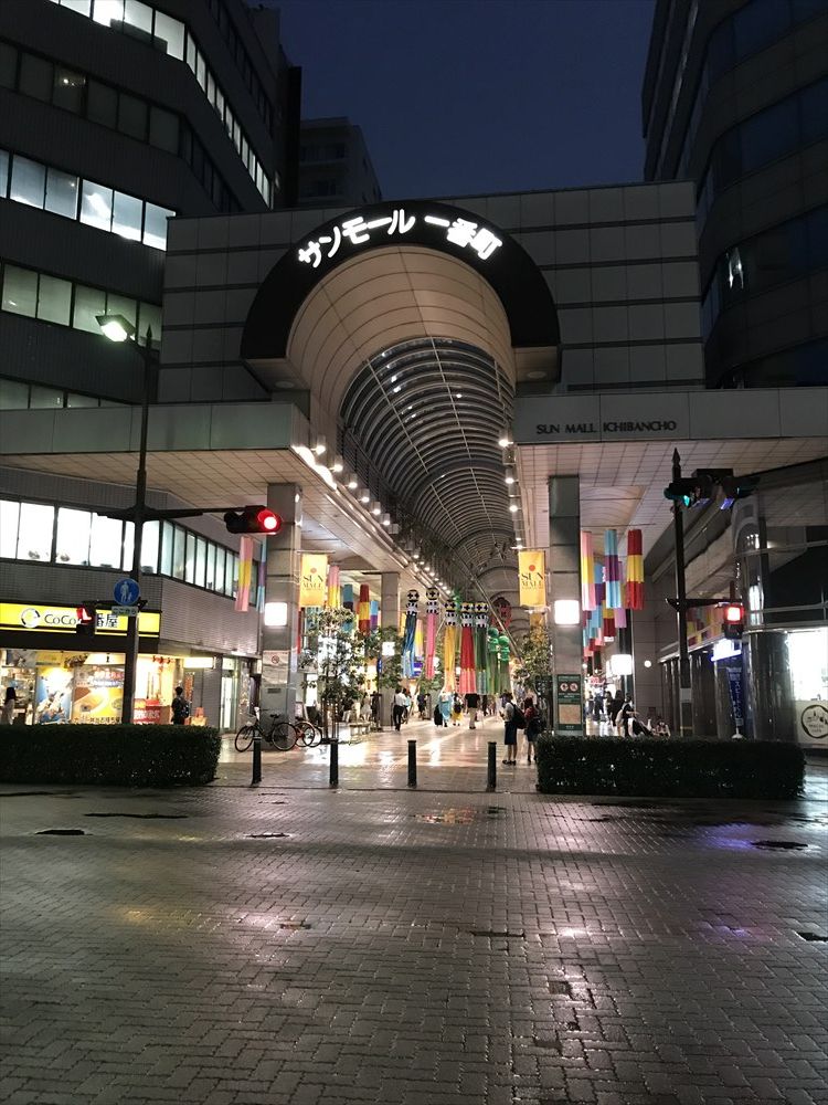 仙台のサンモール一番町