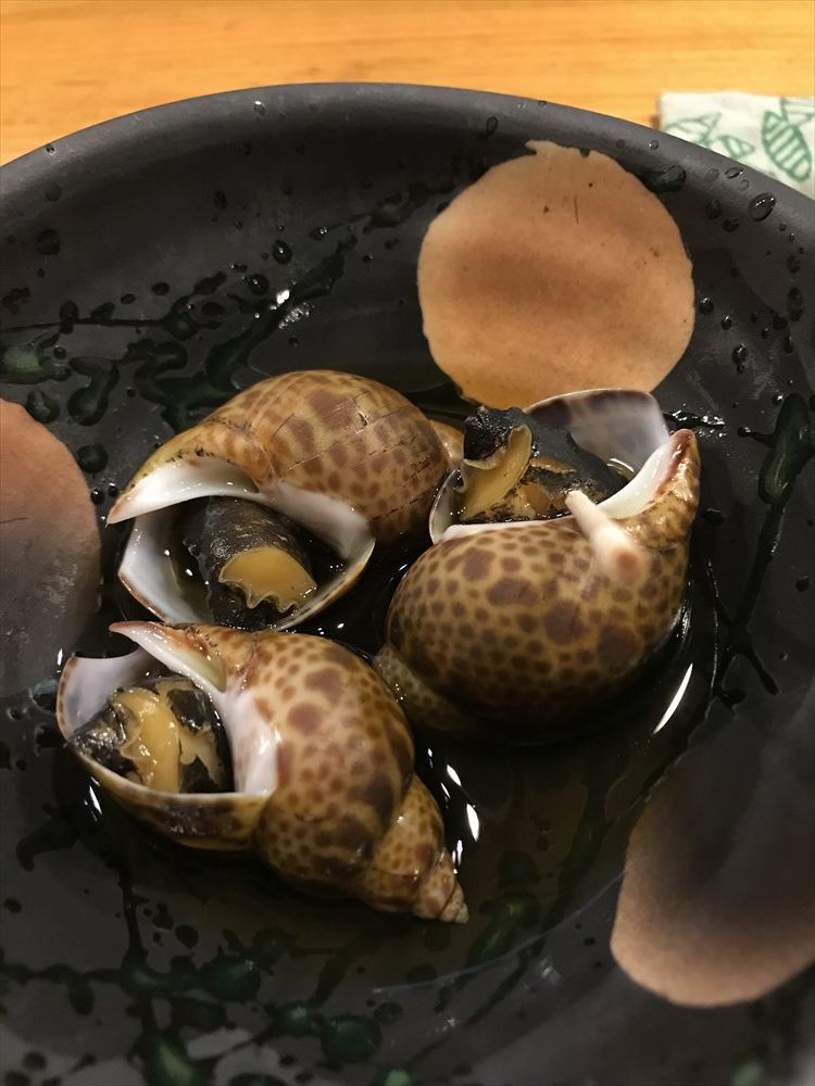 小判寿司のバイ貝