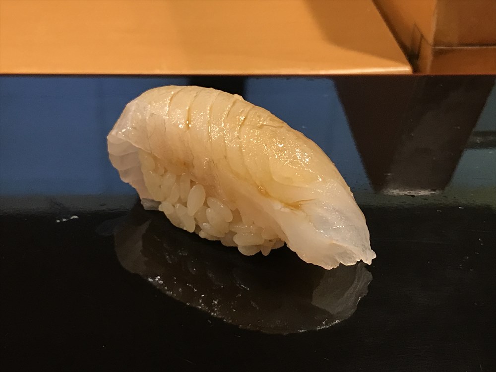 小判寿司のホシガレイの握り
