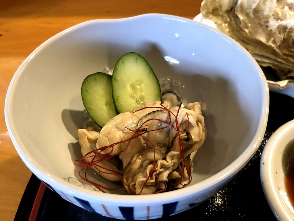 松島海岸の「かきと海鮮料理 旬海」のかき御膳3
