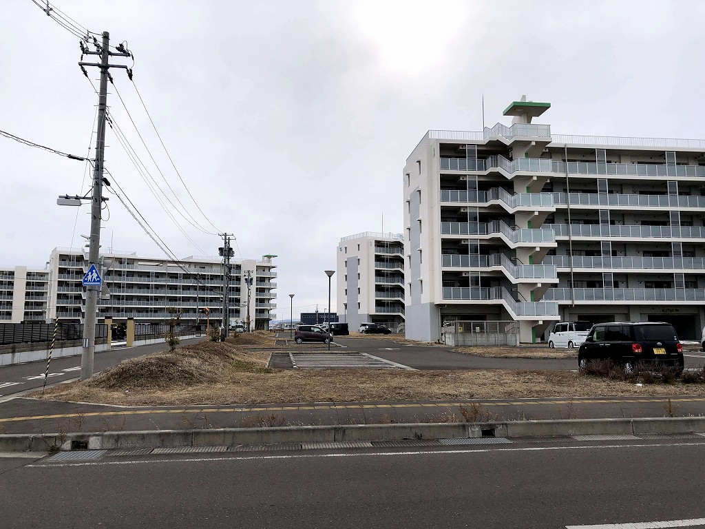 閖上地区の災害公営住宅1