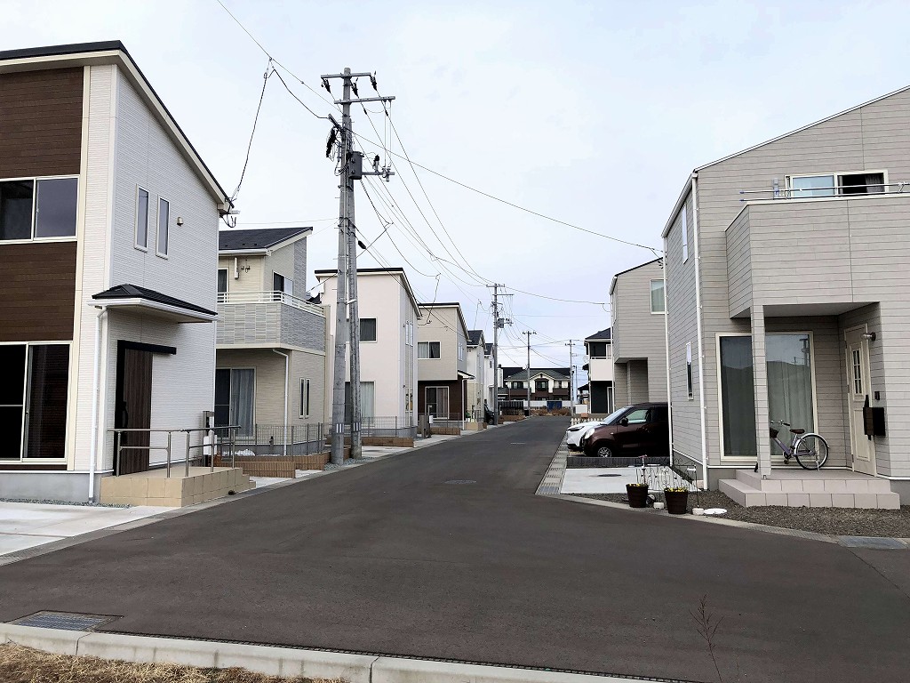 閖上の分譲住宅