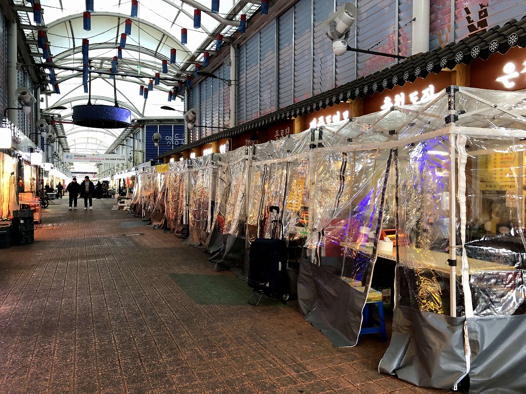 ヨンドゥンポ伝統市場の屋台