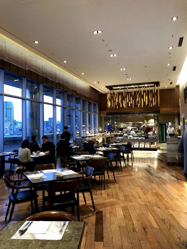 コートヤード・ソウル・タイムズ・スクエアの朝食会場