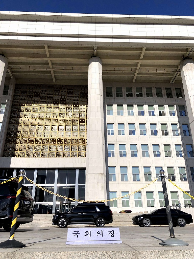 ソウルの国会議事堂前3