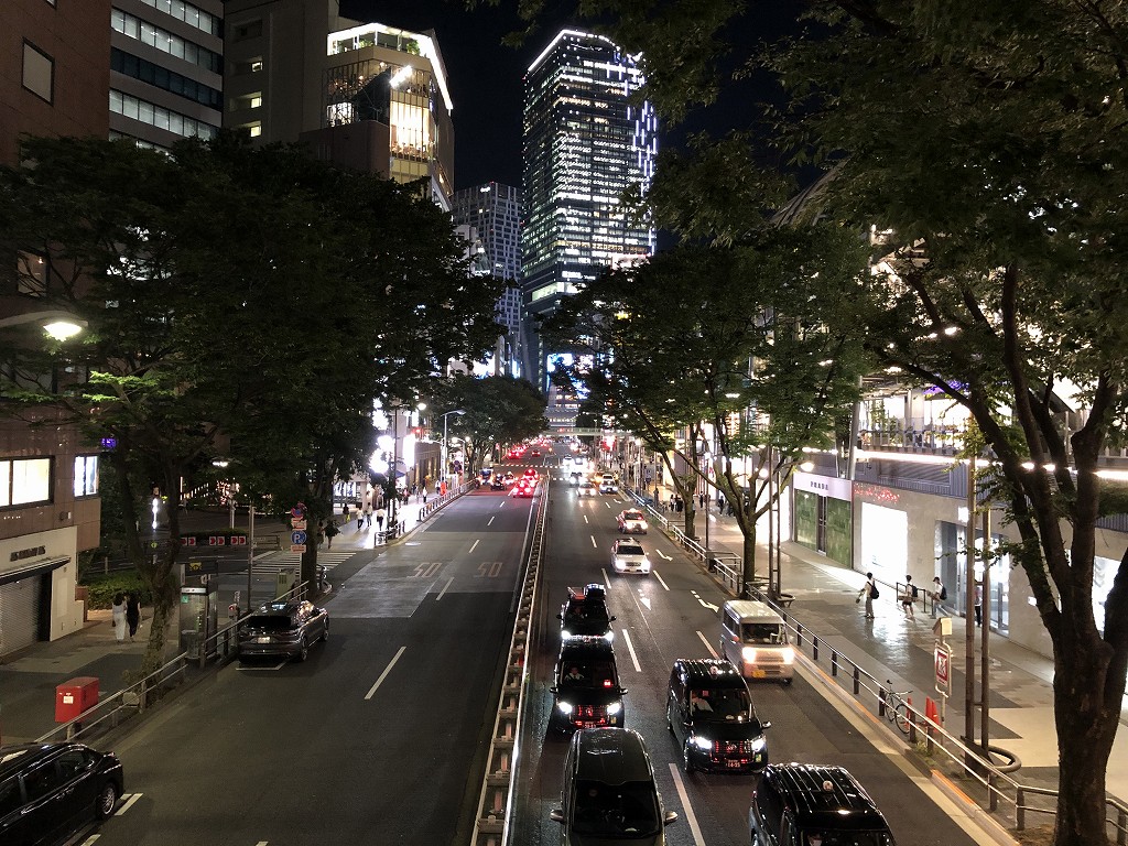 渋谷の明治通り