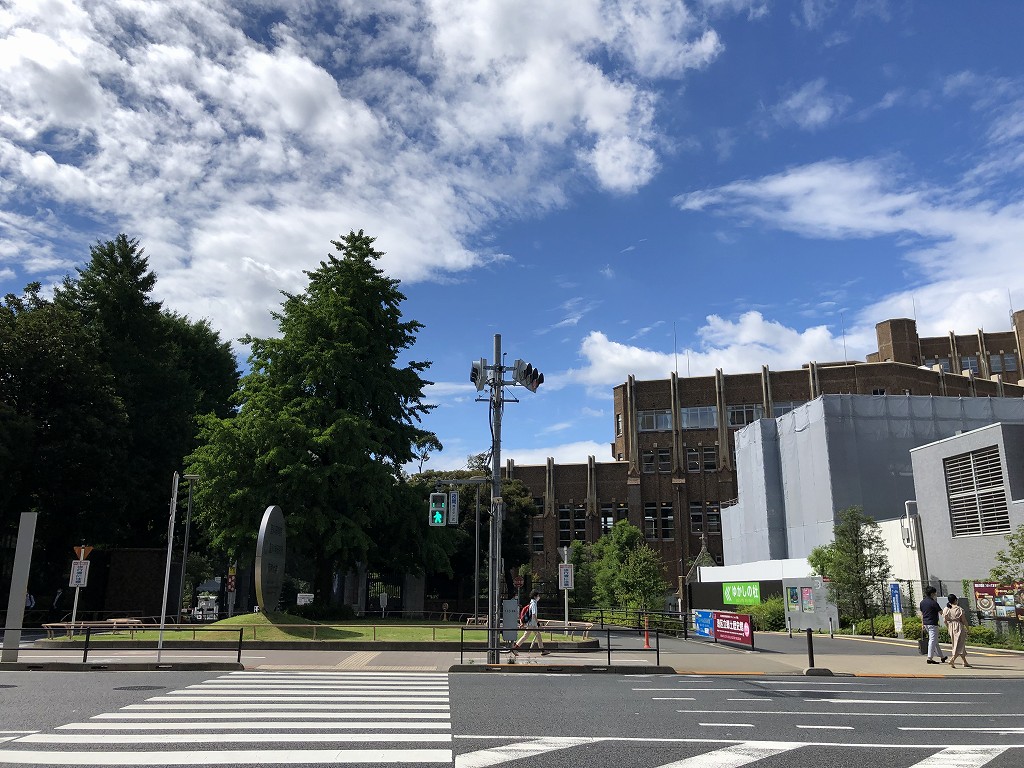 白金台の東大の医科学研究所附属病院