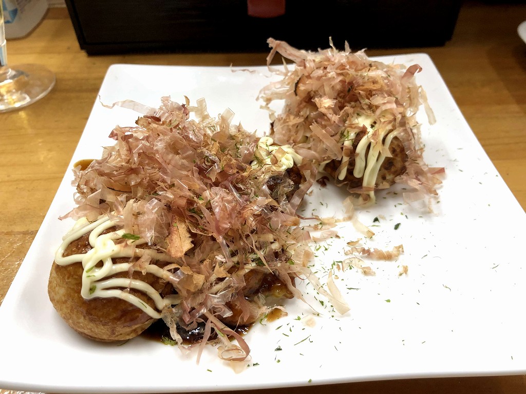 下高井戸の「あずまや」のたこ焼き