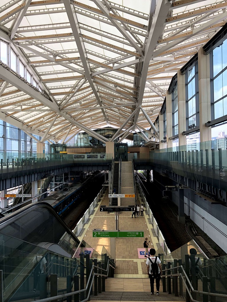 高輪ゲートウェイ駅構内