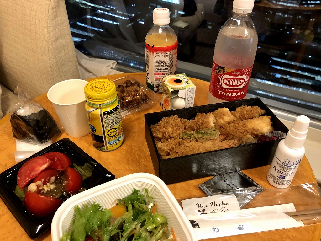 エキュートで買った天丼
