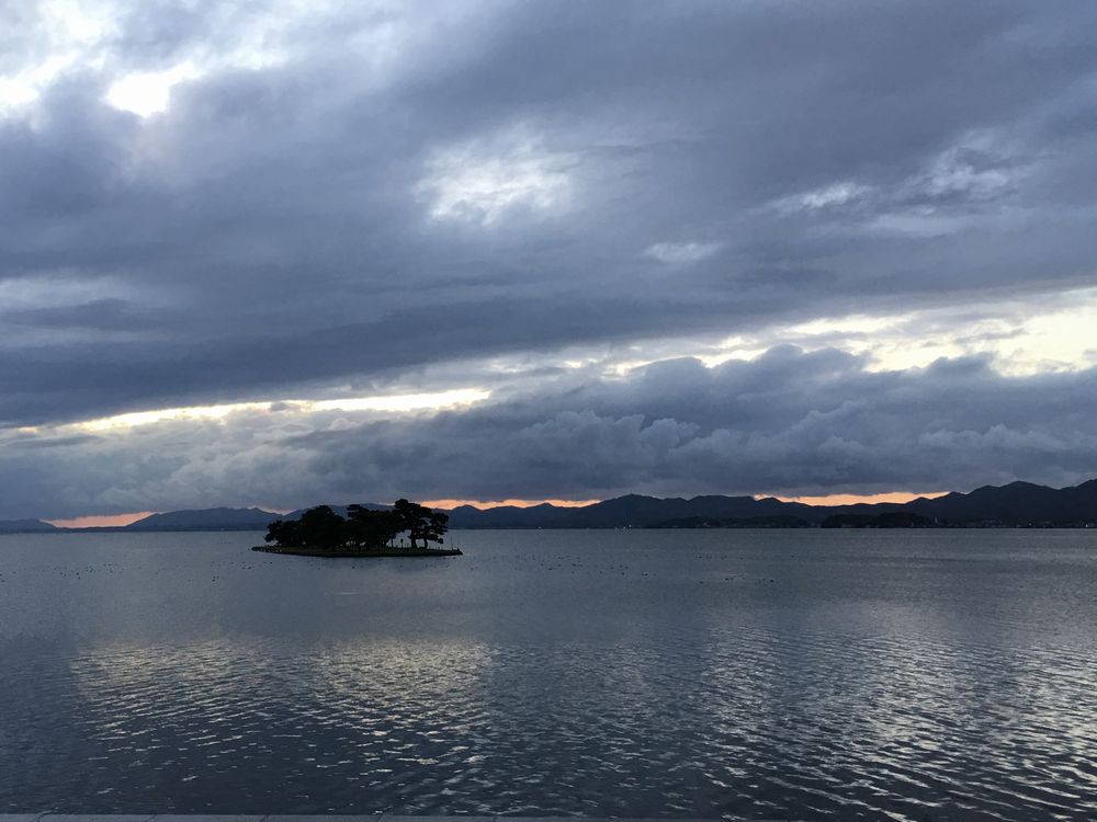 宍道湖の嫁ヶ島