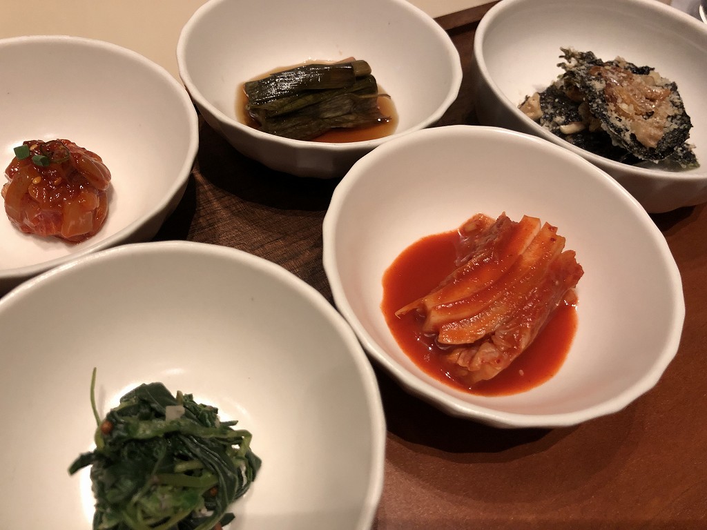 シグニエルソウルのBICENAの韓定食2