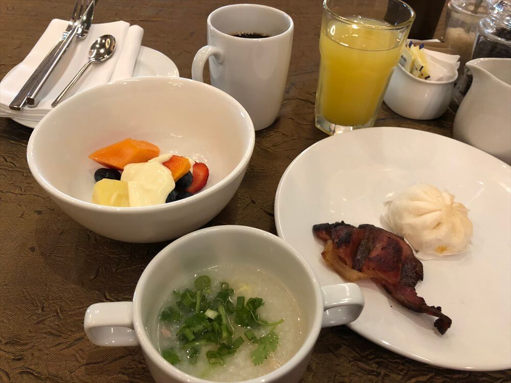 シンガポール マリオット タン プラザ ホテル朝食