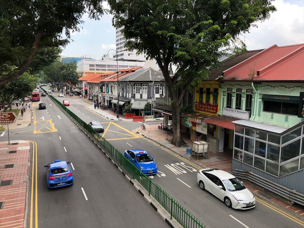 シンガポールのカトン地区の街並み1