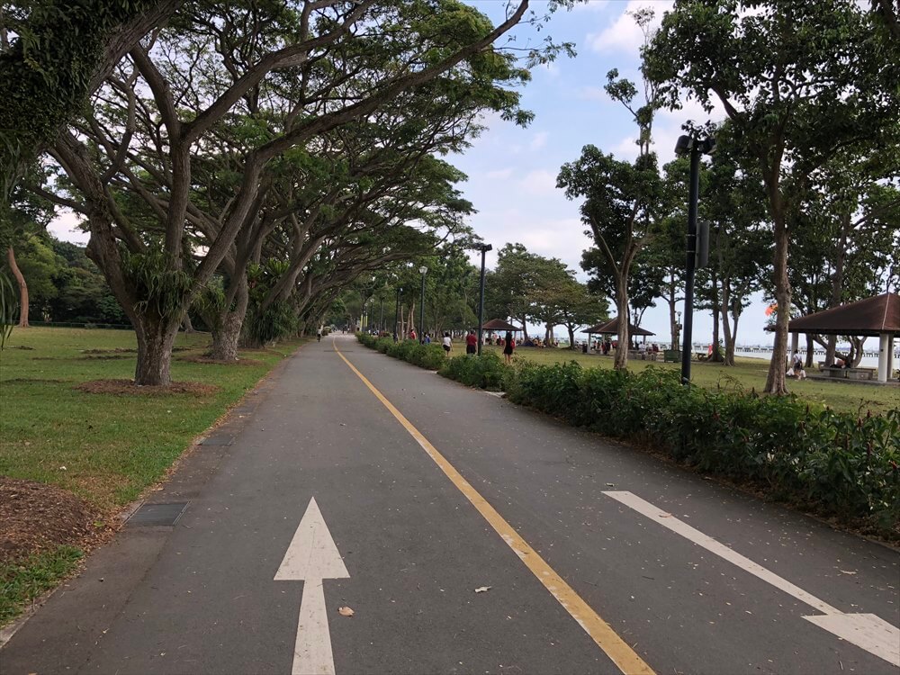 East Coast Parkのサイクリングコース2