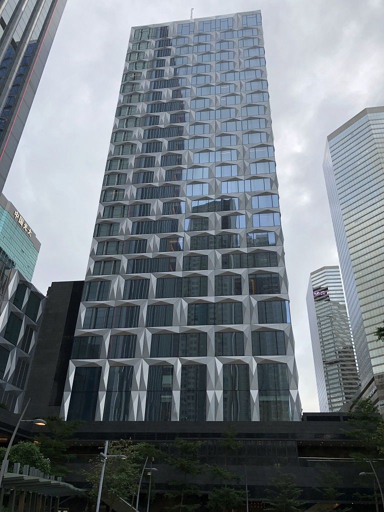 セントレジス香港の外観