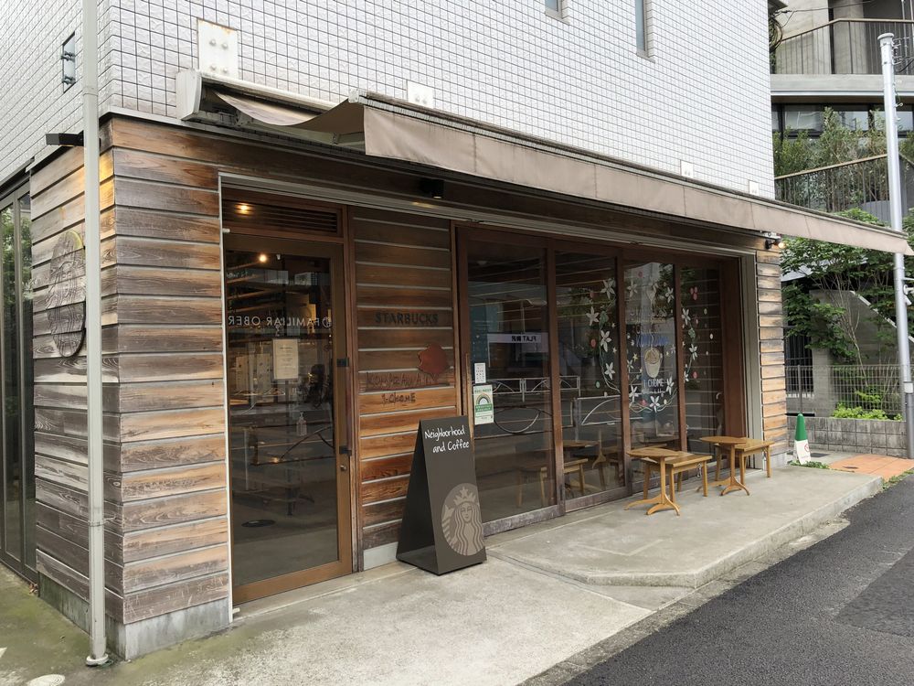 スターバックス コーヒー 駒沢1丁目店のテラス席